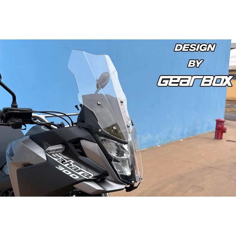 Bolha Média Cristal Sahara 300 2024 2025 Honda