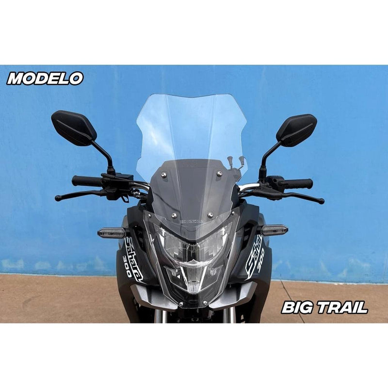 Bolha Média Cristal Sahara 300 2024 2025 Honda